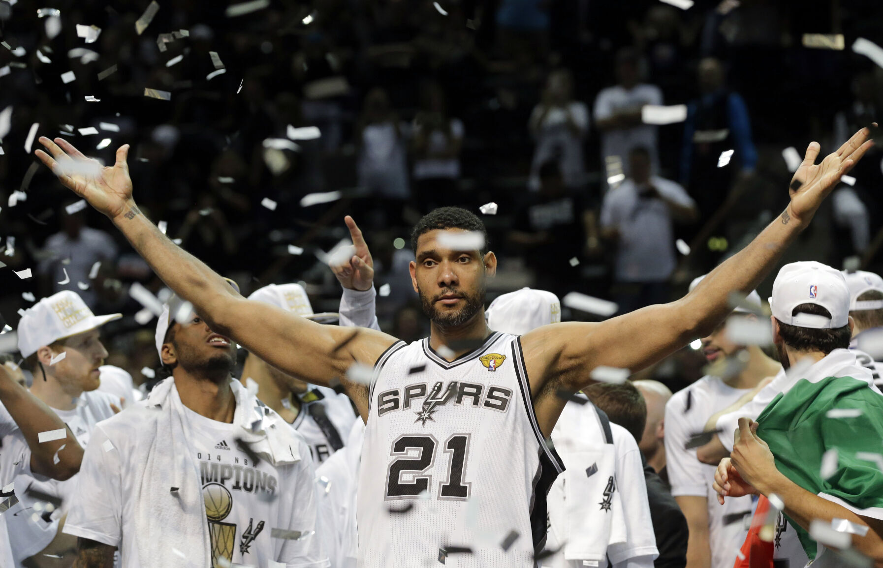 2014: San Antonio Spurs win their fifth NBA championship